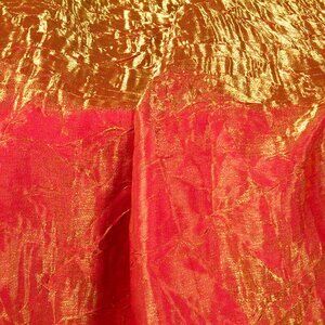 7" x 108" Orange Iridescent Crush Sash